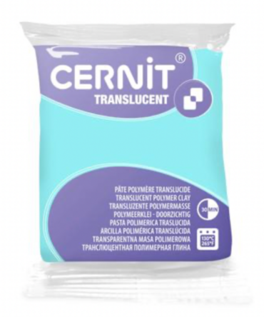 Cernit Translucent Polymer Clay | 641 Jade 56g
