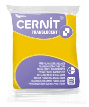 Cernit Translucent Polymer Clay | 719 Maize 56g