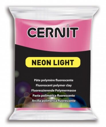 Cernit Neon Light Polymer Clay | 922 Fuchsia 56g