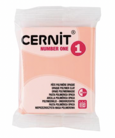 Cernit Pastel Polymer Clay | 761 Orange Margose 56g