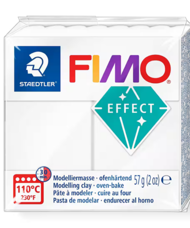 FIMO Effect polymer clay translucent 57g block