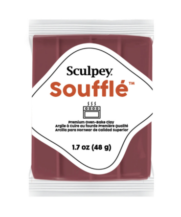 Sculpey Soufflé Polymer Clay | 6320 Spiced Rum 48g
